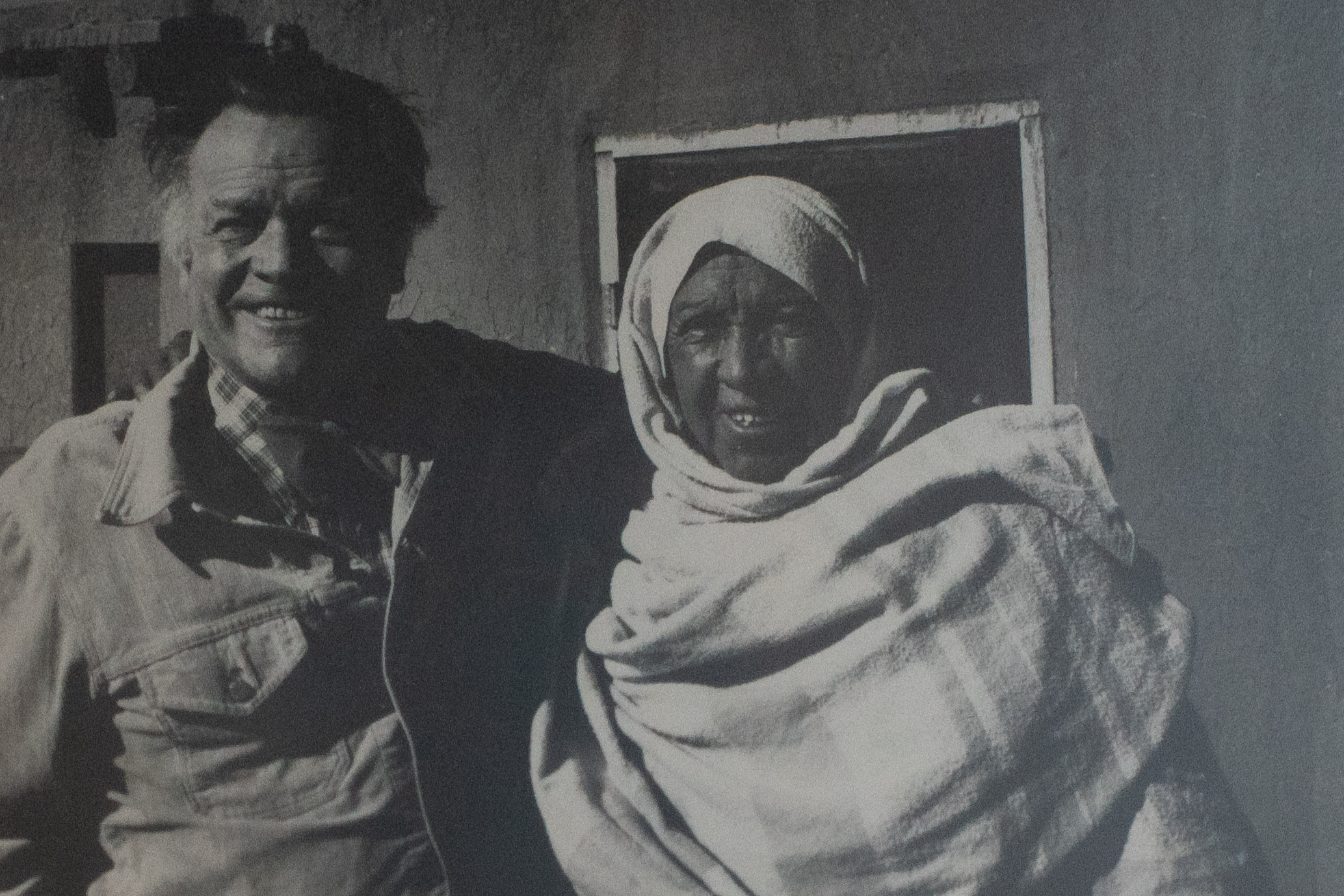 Photo of Eric Sloane at Taos pueblo