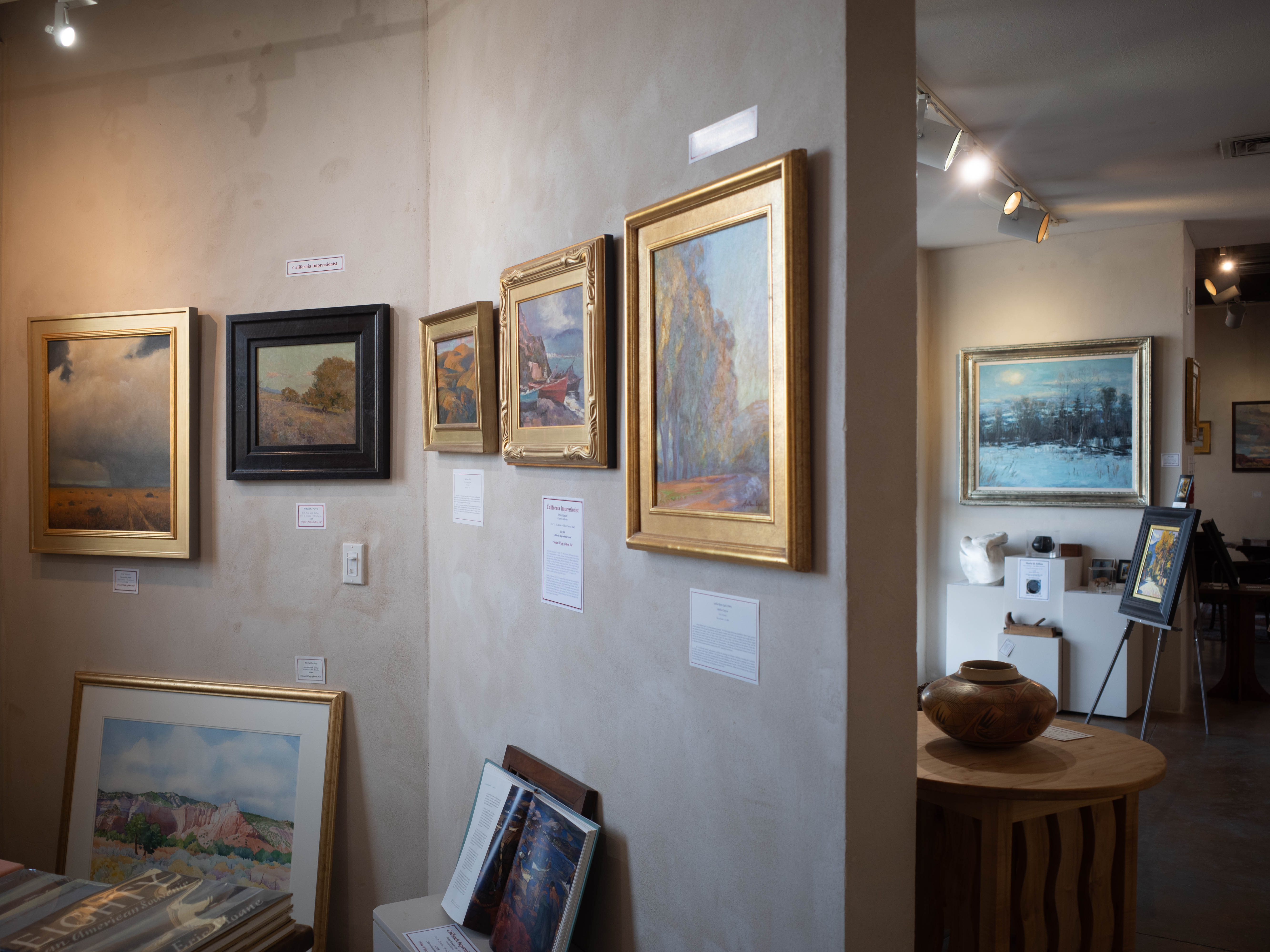 Consigned works on the walls at Michael Wigley Gallery